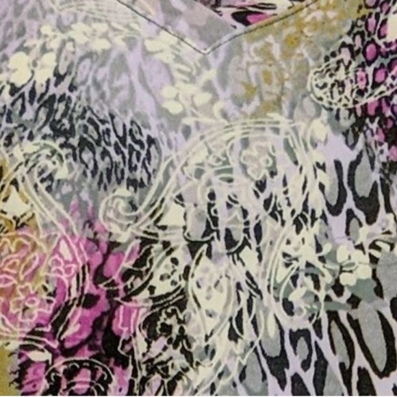 Attitudes by Renee Women's Dress Sz 2XLP Como
Jersey Godet Midi Purple A561740 - Picture 6 of 9